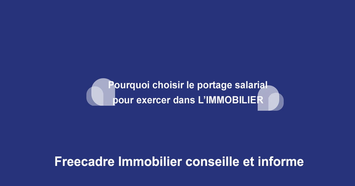 exercer immobilier